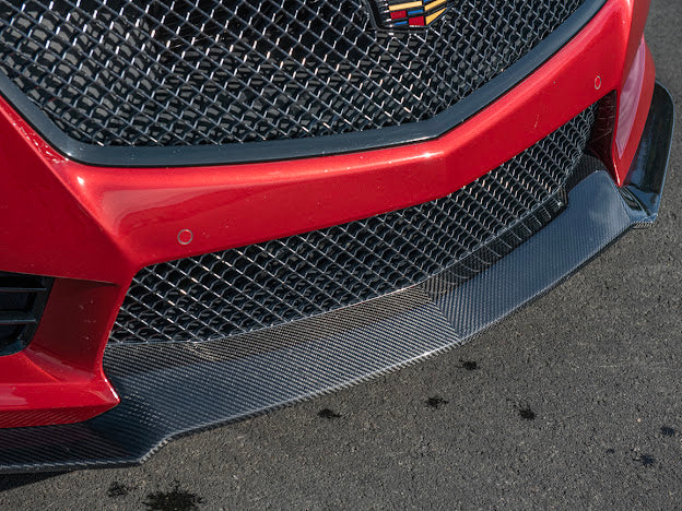 2016-2019 CTS-V3  | FRONT LIP SPLITTER GROUND EFFECTS AND WHEEL ARCHES - CARBON FIBER